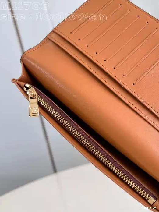 VUITTON LOUIS BRAZZA WALLET-10*19*2cm 0328